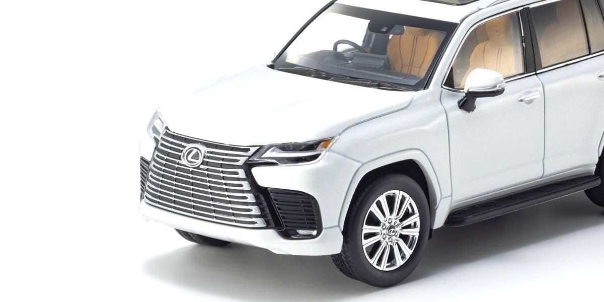 Kyosho Original 1/43 LEXUS LX 600 Sonic Quartz KS03910Q Diecast Model Car NEW