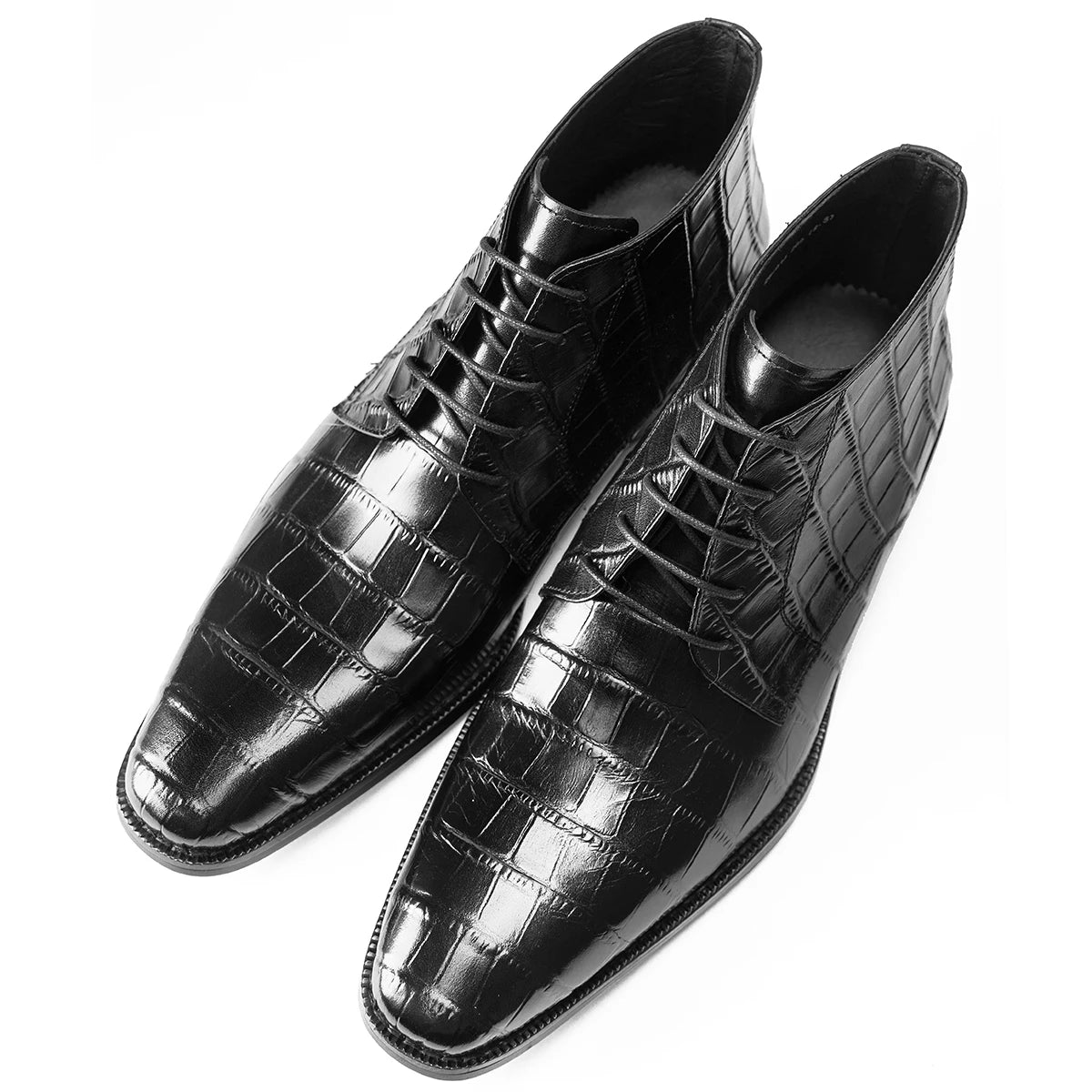 Menaddicts Chelsea Boots Genuine Leather Slip-On Luxury Men Boots