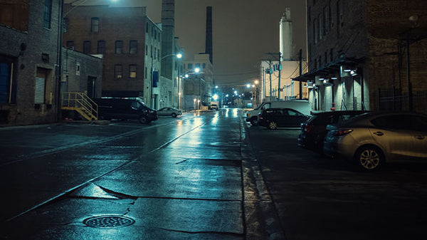 câmera com pouca luz