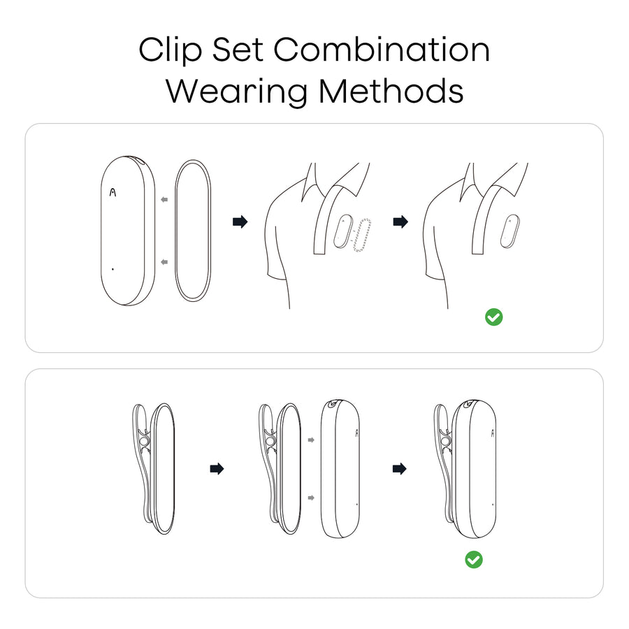 Plaud NotePin Clip & Magnetic Pin
