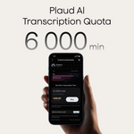 Plaud AI Annual Pro Plan & AI Transcription Quota
