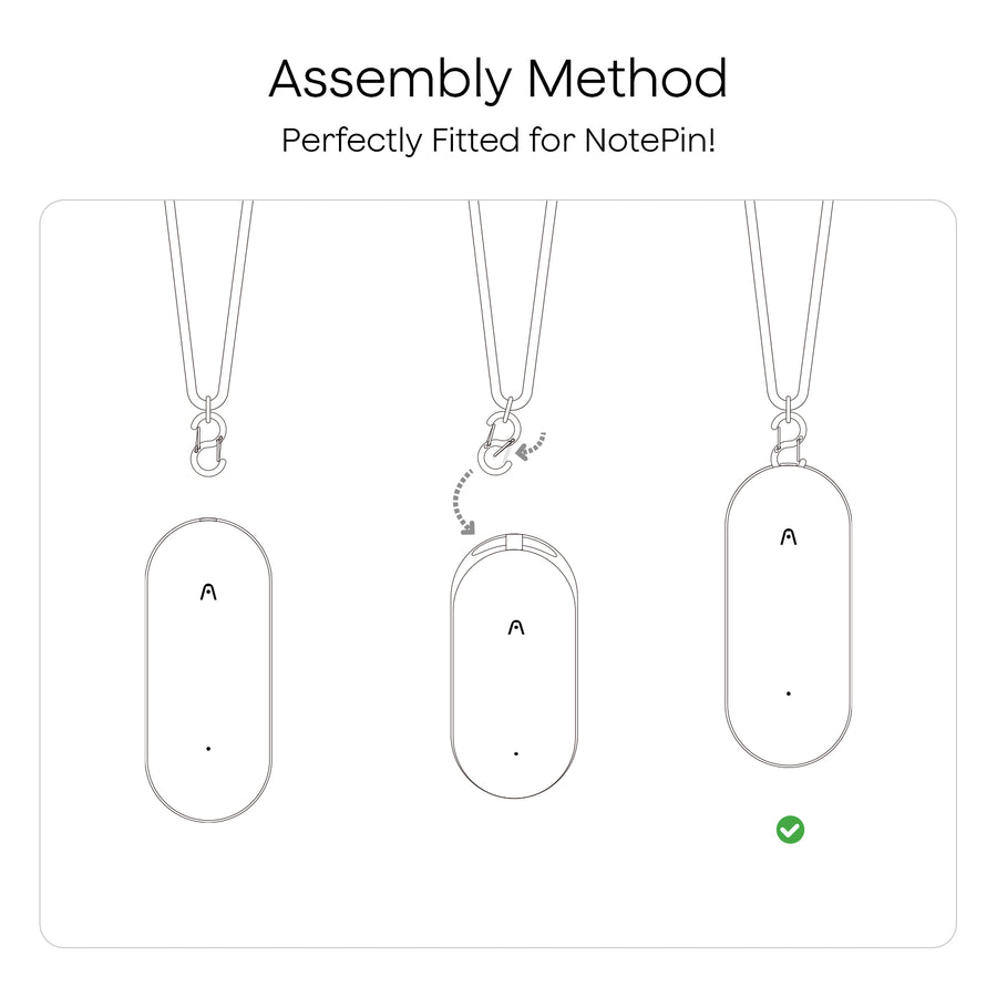 Plaud NotePin Lanyard