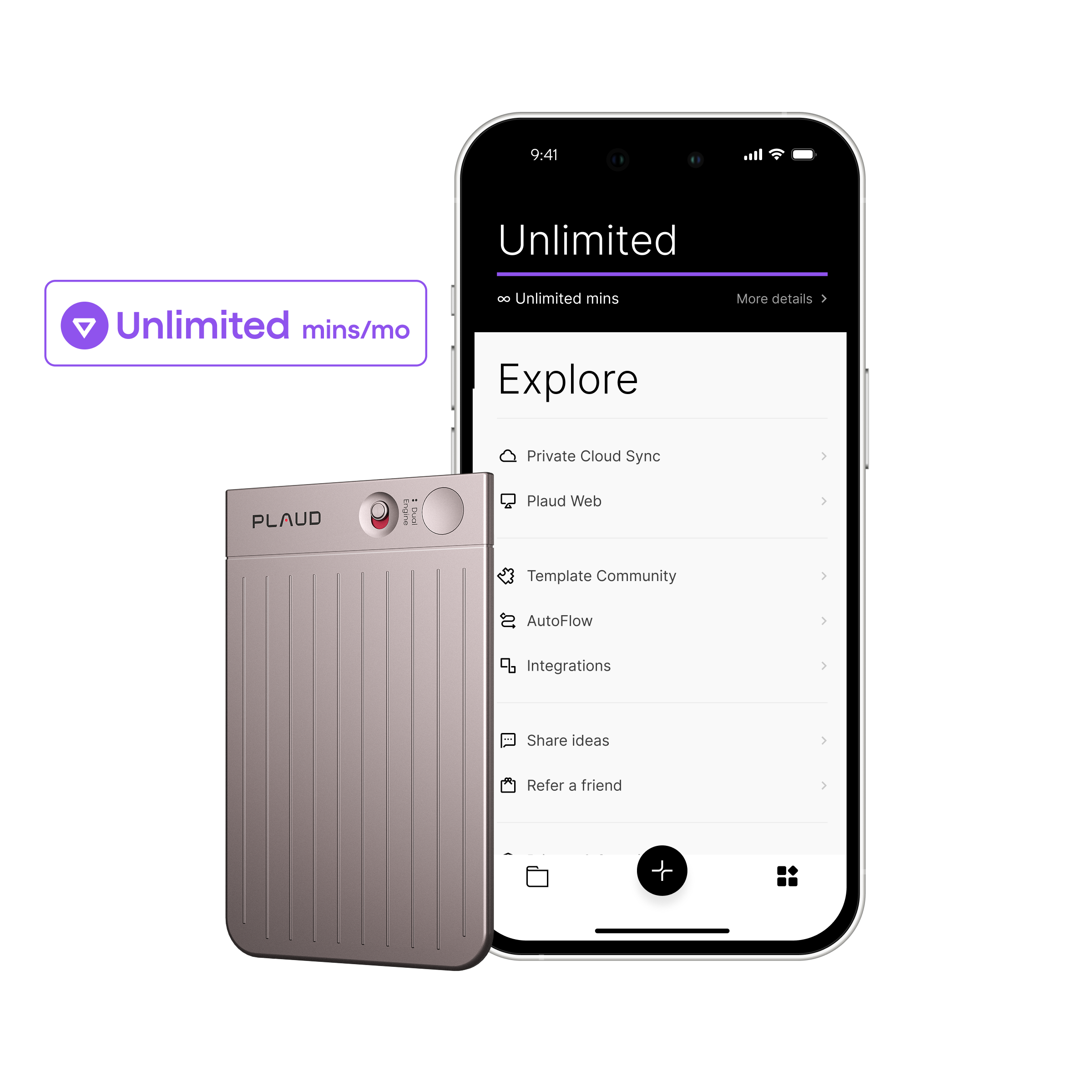 Plaud Note & Al Plano Anual llimitado