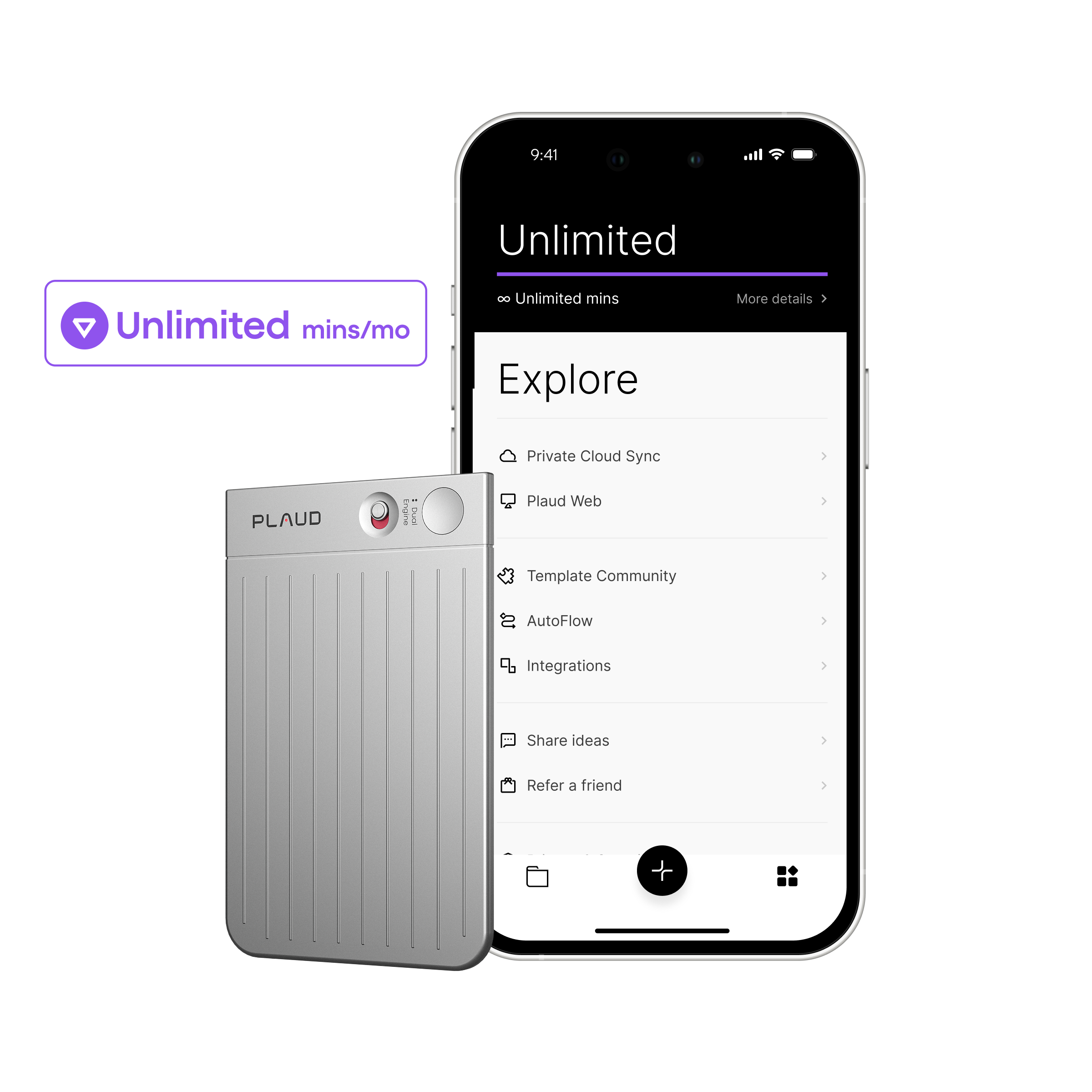 Plaud Note & Al Plano Anual llimitado