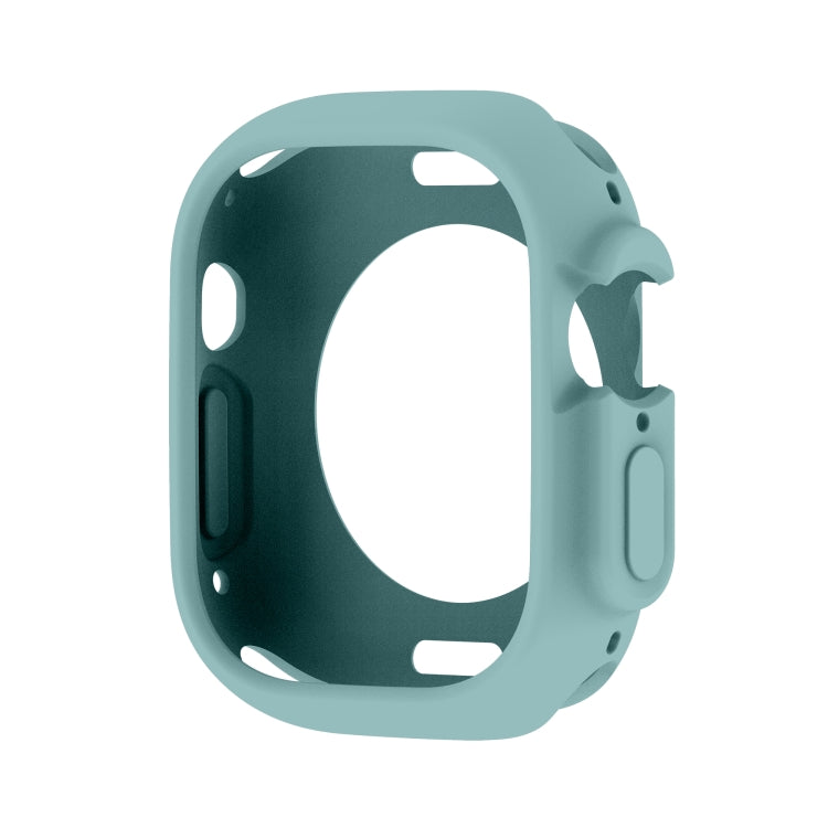 For Apple Watch Ultra 49mm Candy TPU Protective Case(Green)