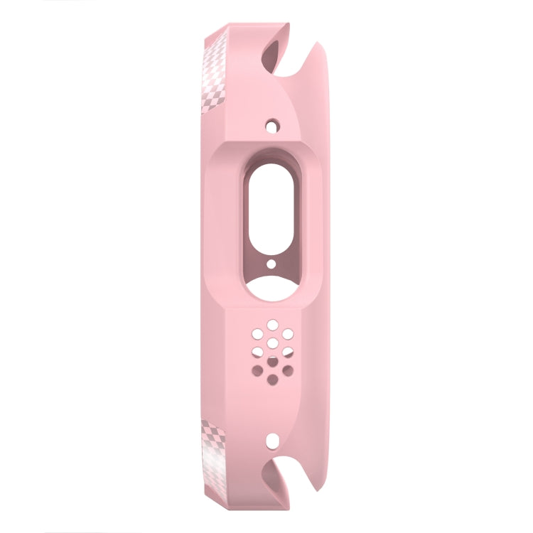 Carbon Fiber Shockproof Case For Apple Watch Ultra 49mm(Pink)