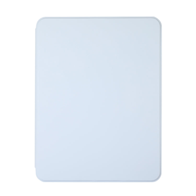 2 in 1 Acrylic Split Rotating Leather Tablet Case For iPad 10th Gen 10.9 2022(Ice Blue)