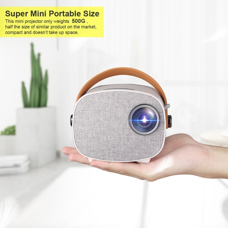 YG230 LED 1080P Mini Portable Projector Children Projector, Same Screen Version, Plug Type:AU Plug