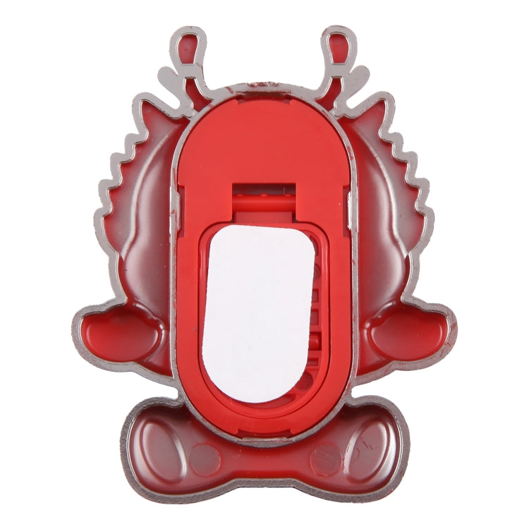 Cartoon Dragon Phone Desktop Folding Holder(Red)