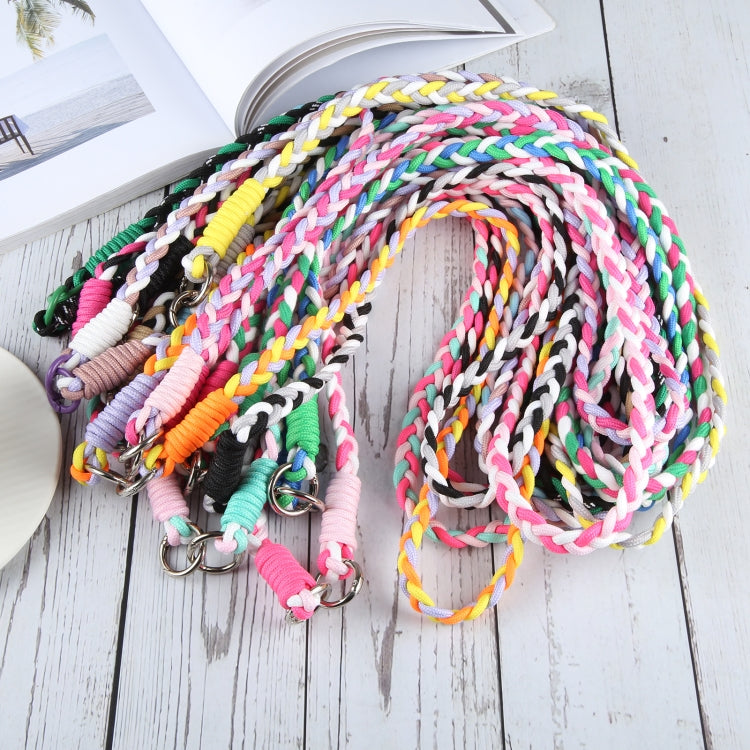 Universal Phone Three Strand Long Lanyard(White Blue Pink)