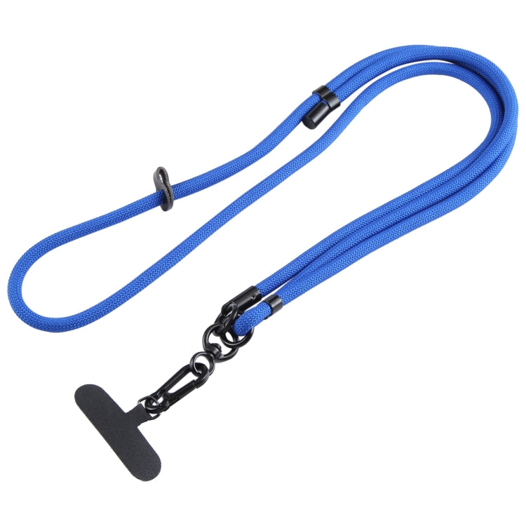 7mm Adjustable Crossbody Mobile Phone Anti-Lost Lanyard with Clip(Dark Blue)