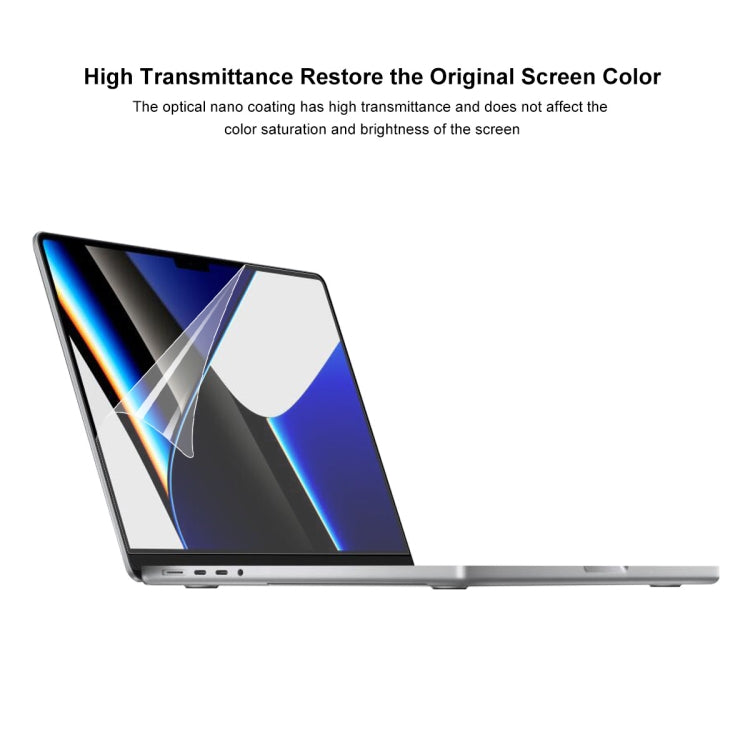 For MacBook Pro 14.2 inch A2442 ENKAY Clear HD PET Laptop Screen Protector