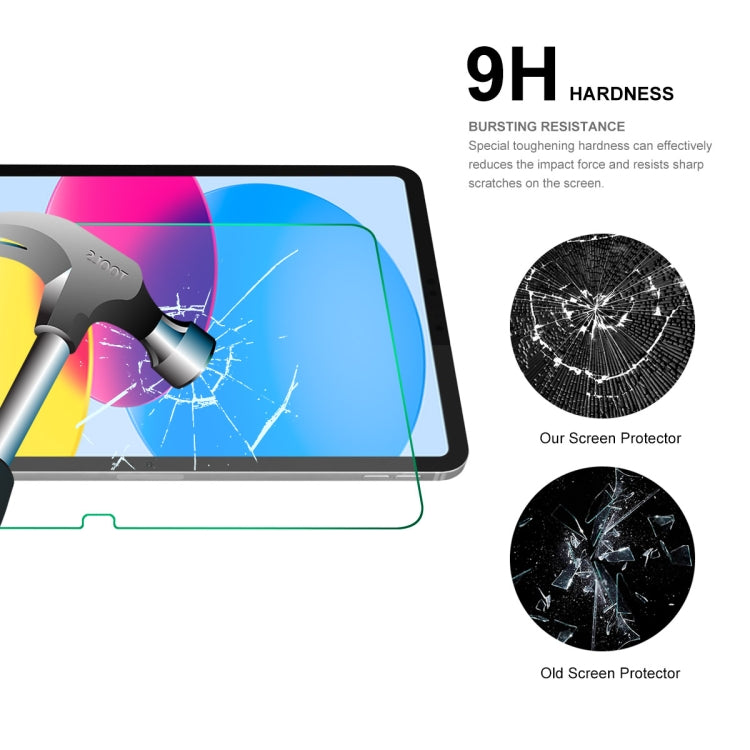 For iPad 10th Gen 10.9 2022 ENKAY 0.33mm Explosion-proof Anti-Scratch Tempered Glass Film