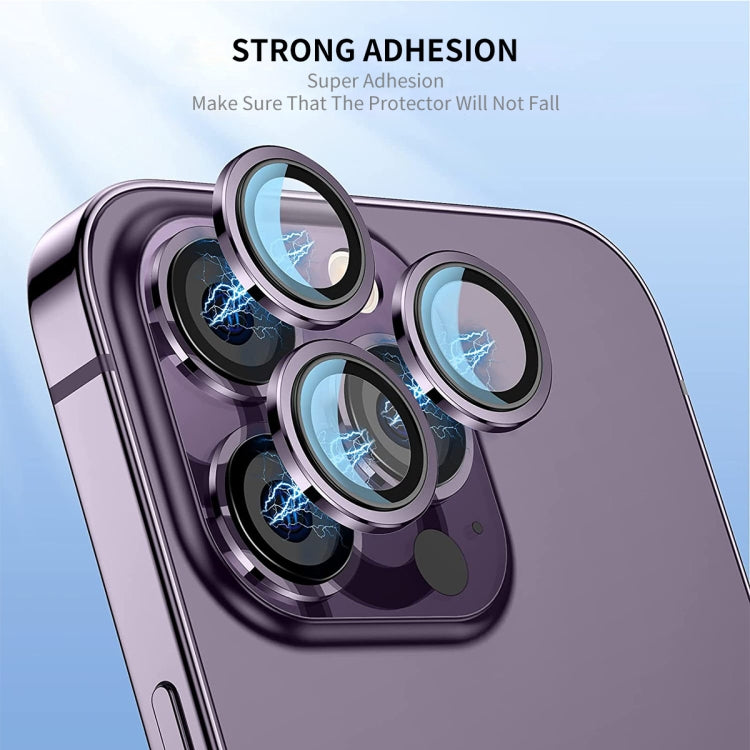 For iPhone 14 / 14 Plus ENKAY AR Anti-reflection Camera Lens Glass Full Film(Silver)