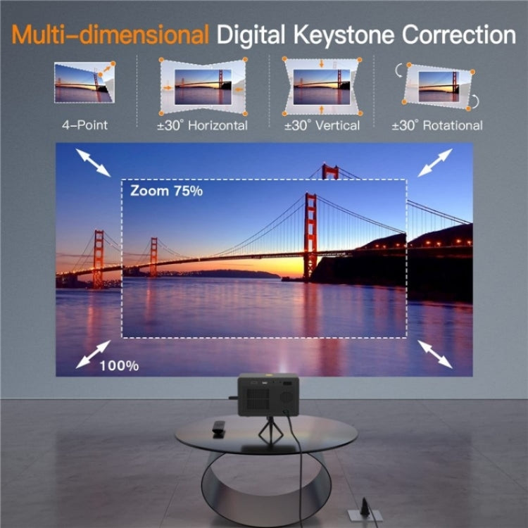 Y7 Portable HD Projector Media Player(EU Plug)