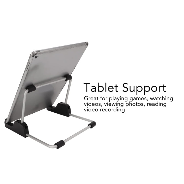 Adjustable Foldable Universal Tablet Holder Metal Stand Storage Bracket(TS-02)