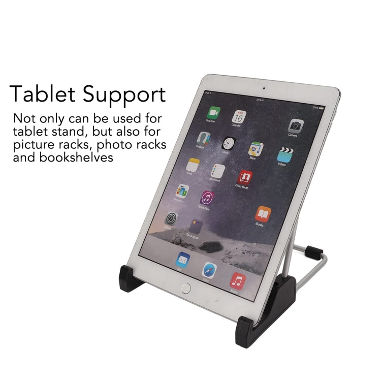 Adjustable Foldable Universal Tablet Holder Metal Stand Storage Bracket(TS-02)
