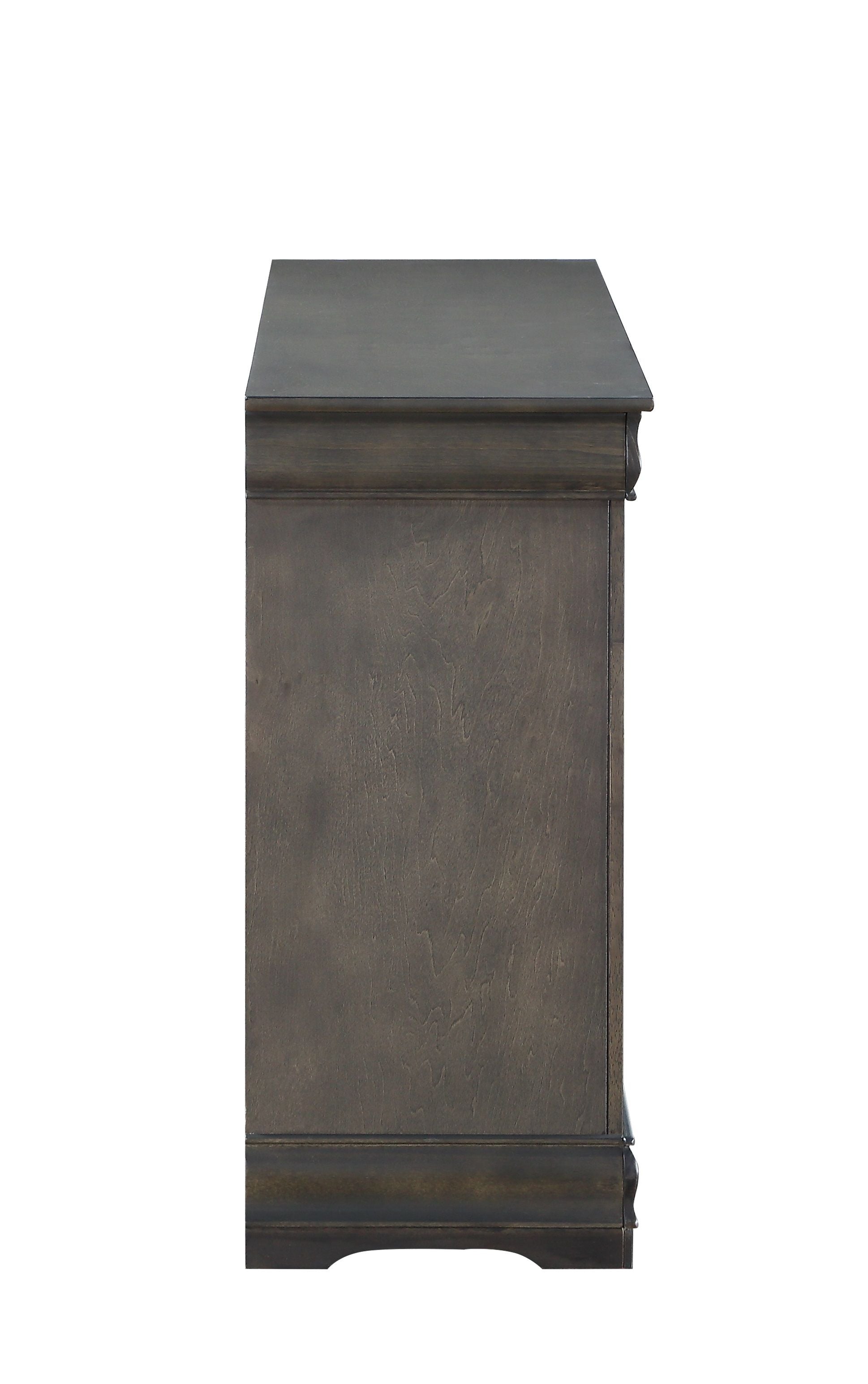 Louis Philippe Dresser in Dark Gray