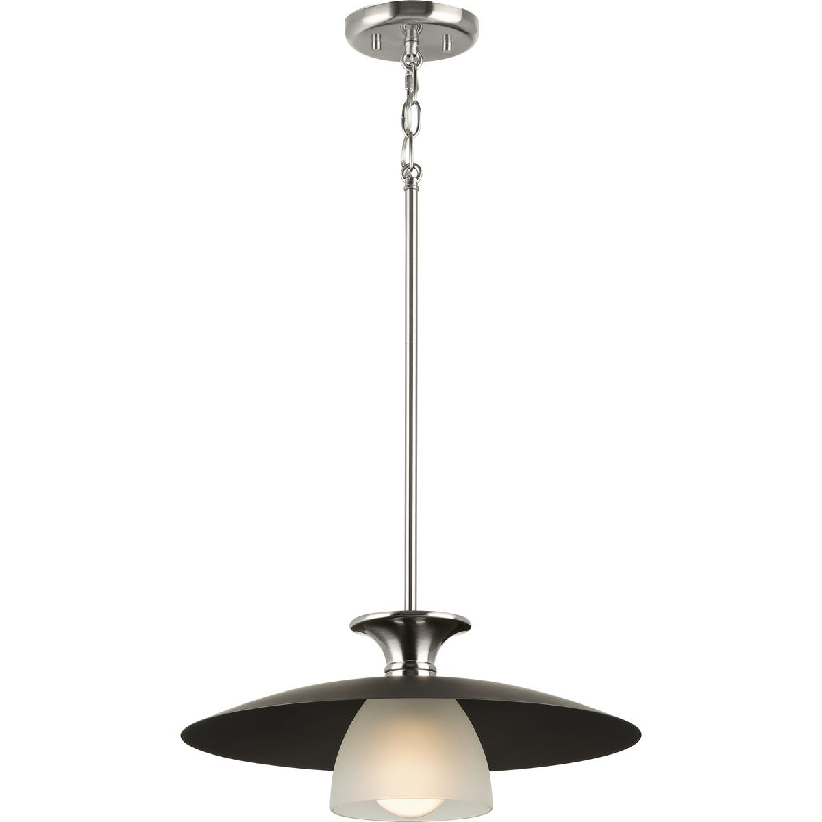 Progress Lighting Trimble Collection One-Light Pendant Brushed Nickel (P500394-009)