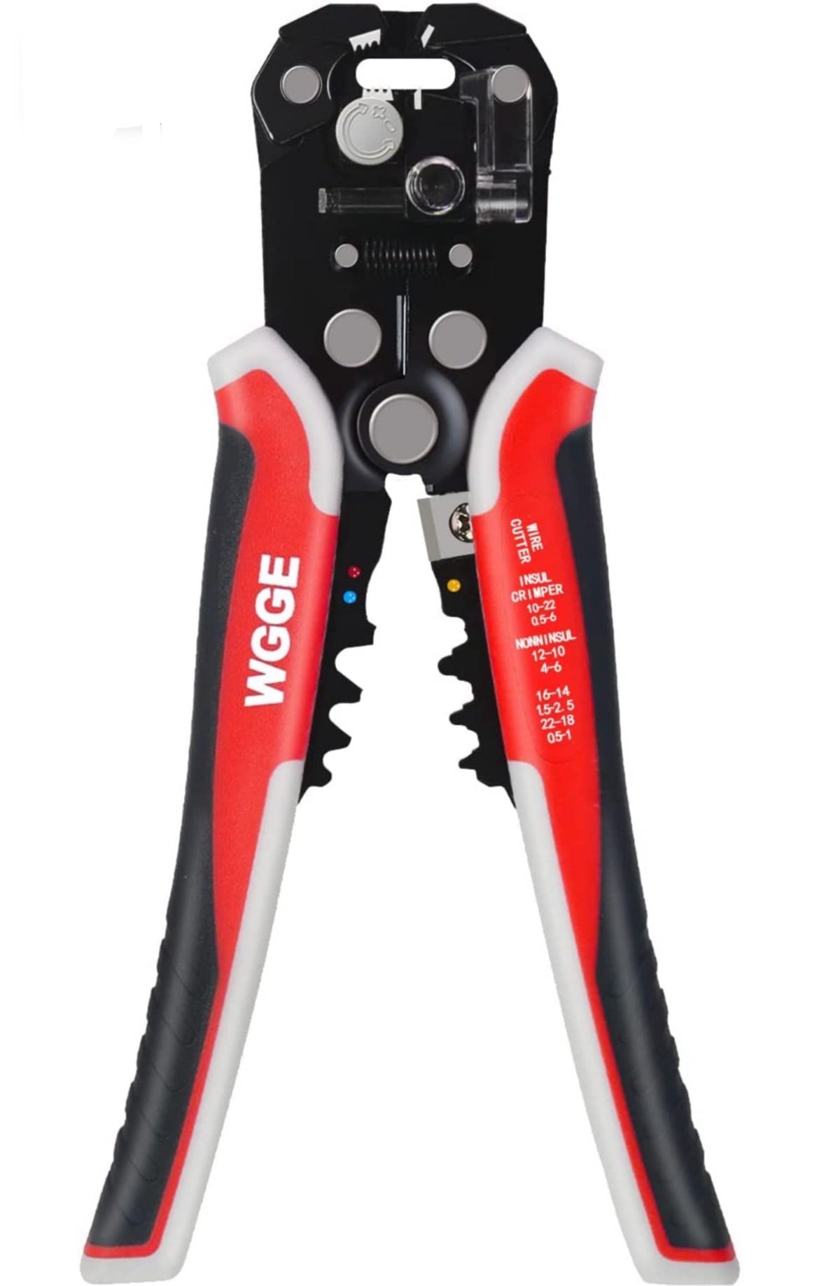 Self-Adjusting Insulation Wire Stripper. AWG 10-24, Automatic Wire Stripper / Cutter / Crimper Plier Tool