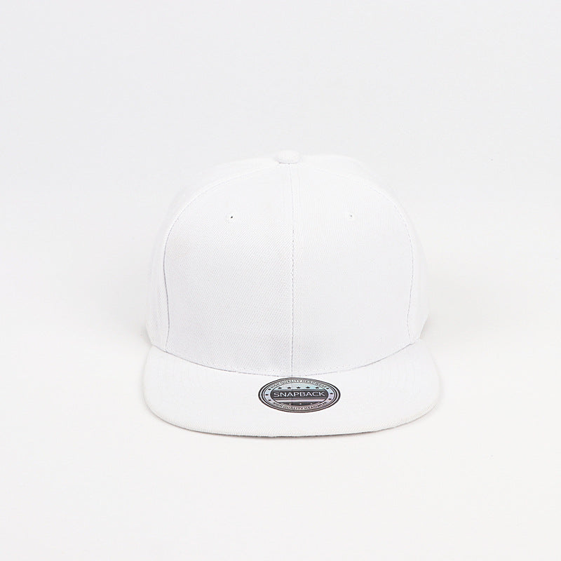 Plain Brimmed Snapback Hats