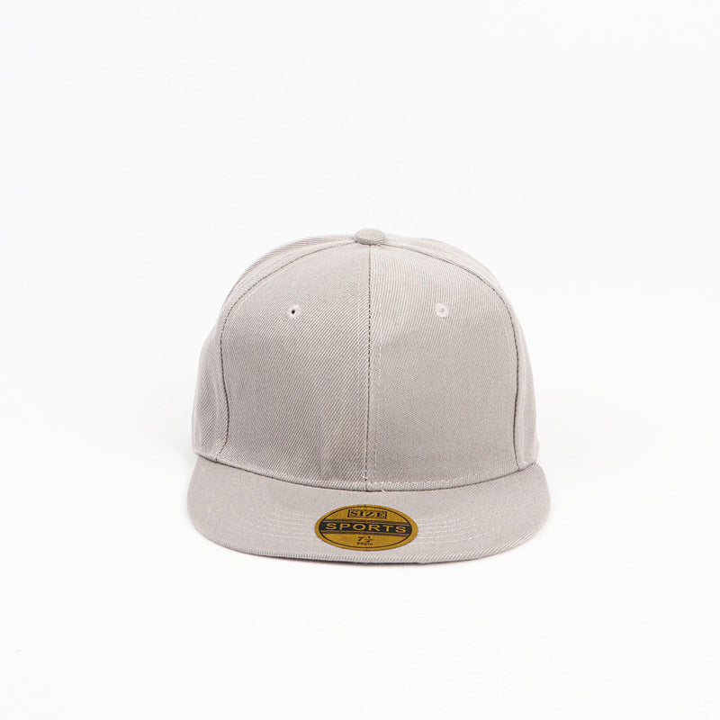 Plain Brimmed Snapback Hats