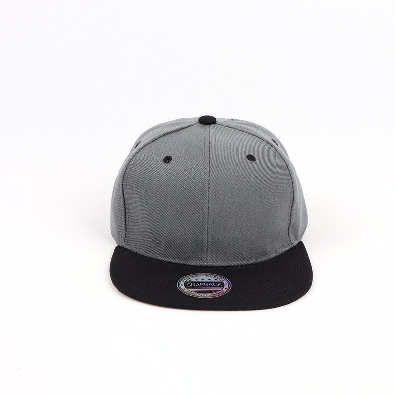 Plain Brimmed Snapback Hats