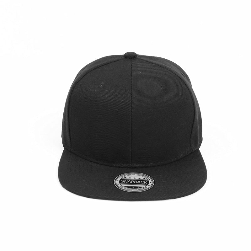 Plain Brimmed Snapback Hats