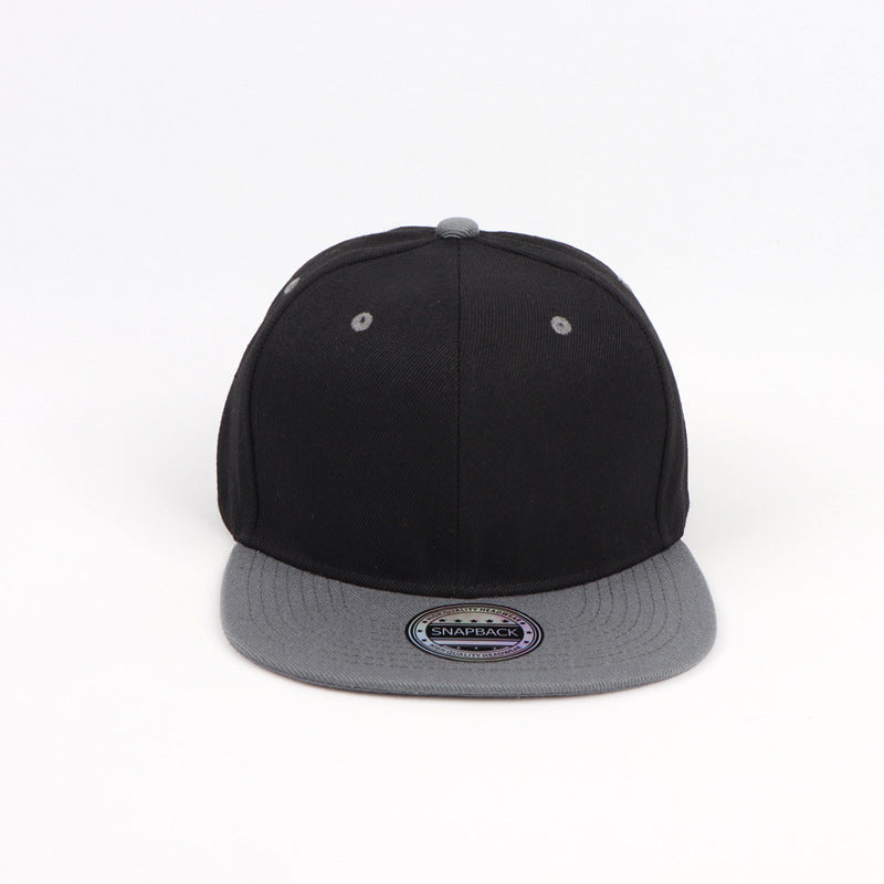 Plain Brimmed Snapback Hats