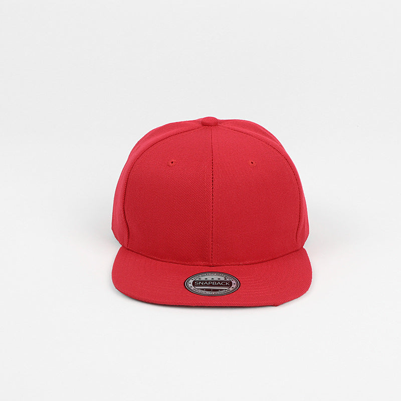 Plain Brimmed Snapback Hats