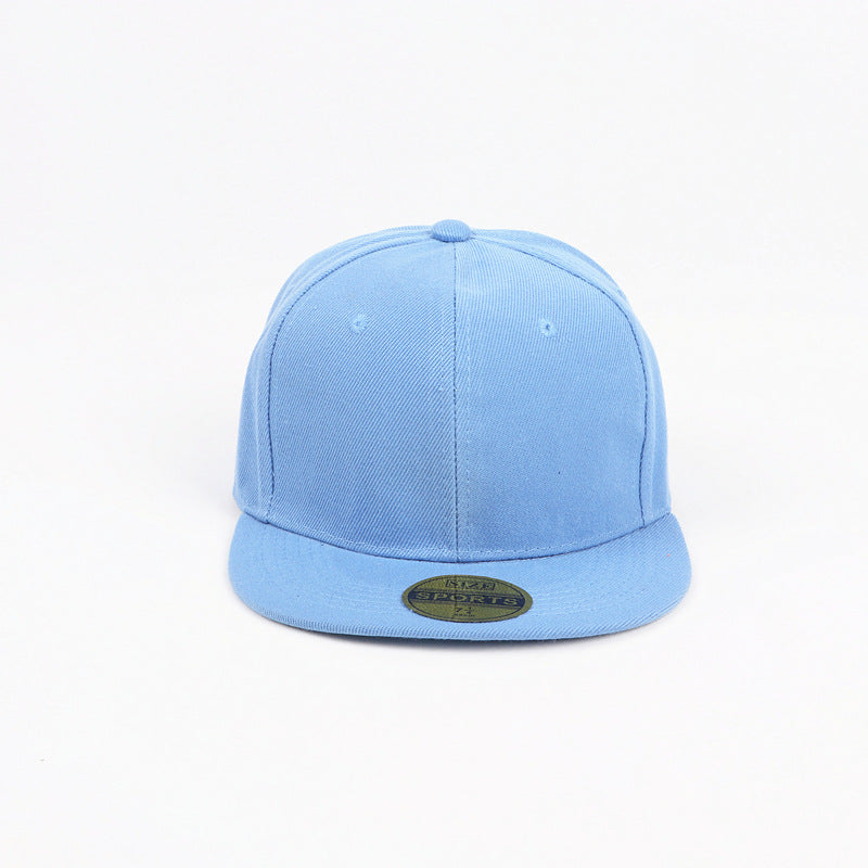 Plain Brimmed Snapback Hats