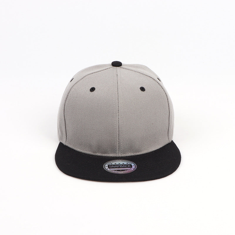 Plain Brimmed Snapback Hats