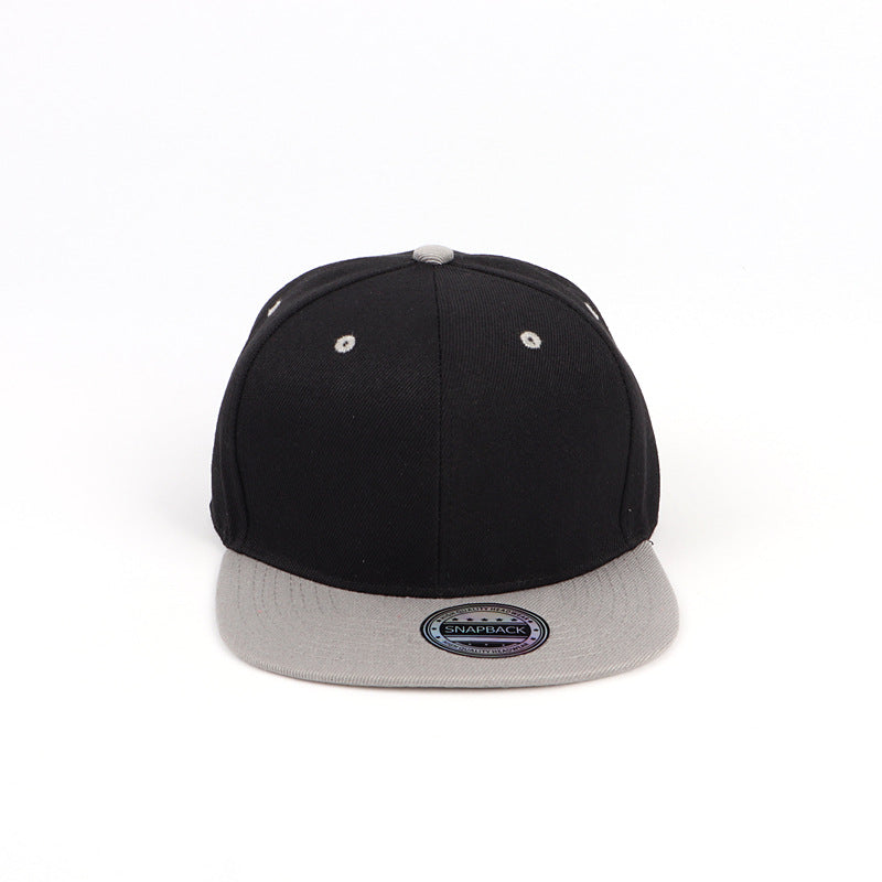 Plain Brimmed Snapback Hats