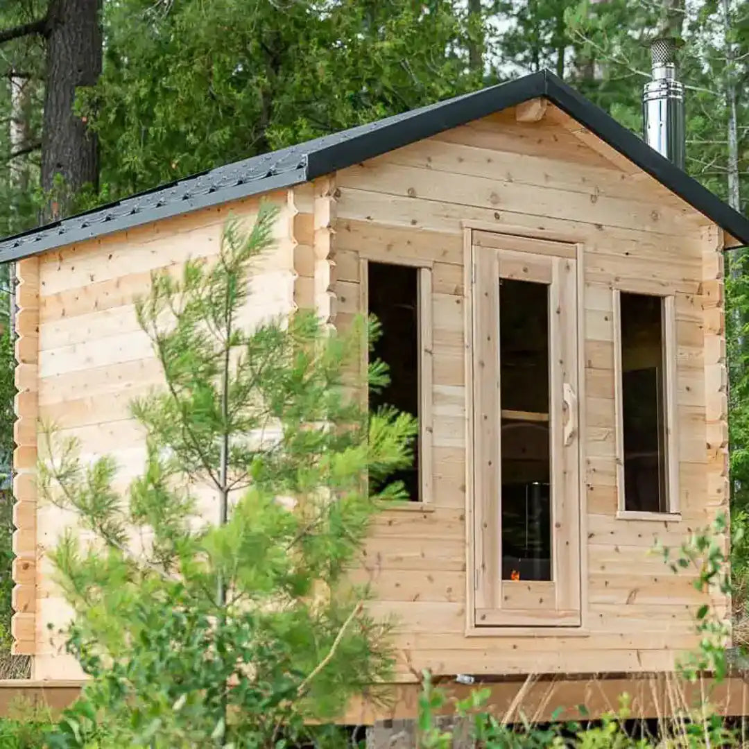 Dundalk LeisureCraft Georgian 6-Person Outdoor Sauna