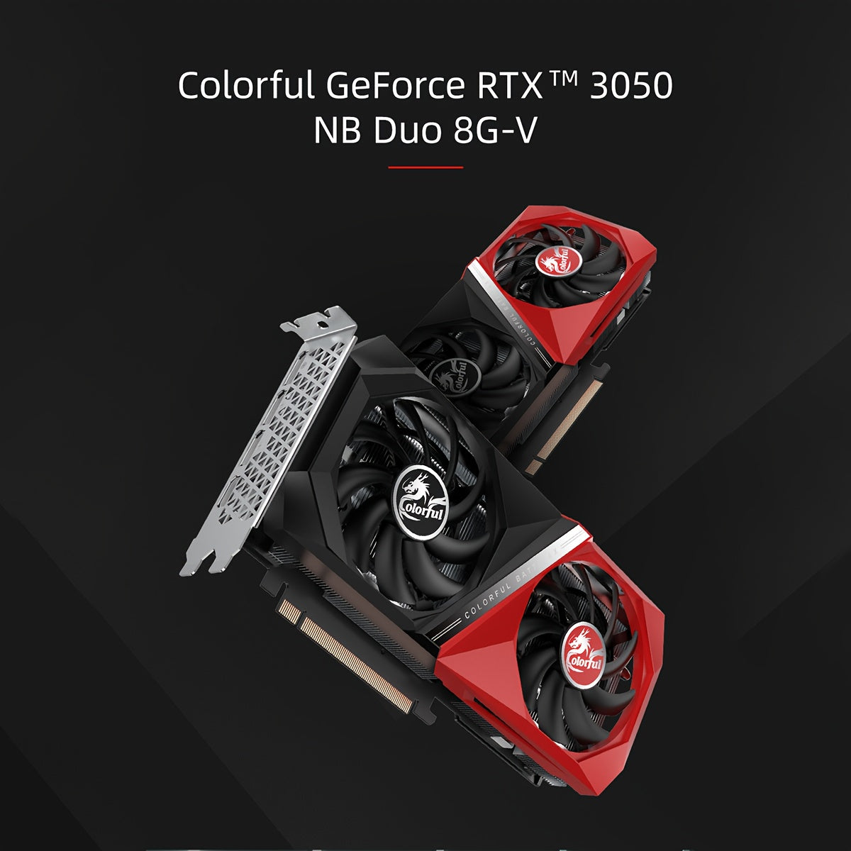 Colorful GeForce RTX 3050 8GB GDDR6 - High-Performance Gaming GPU, PCIe, HDMI 2.1, Latest Tech