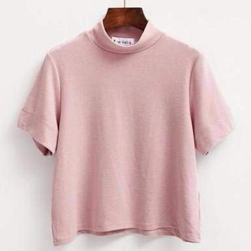 Rounded Collar T-Shirt