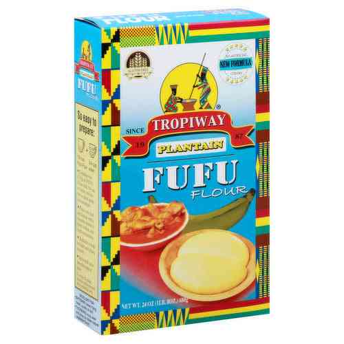 Tropiway Plantain Fufu Flour 24oz