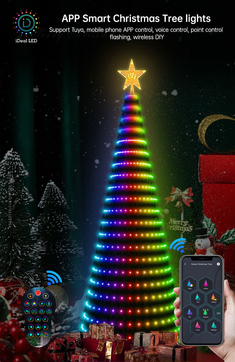 Christmas Home Decoration Light with APP Wireless Control
