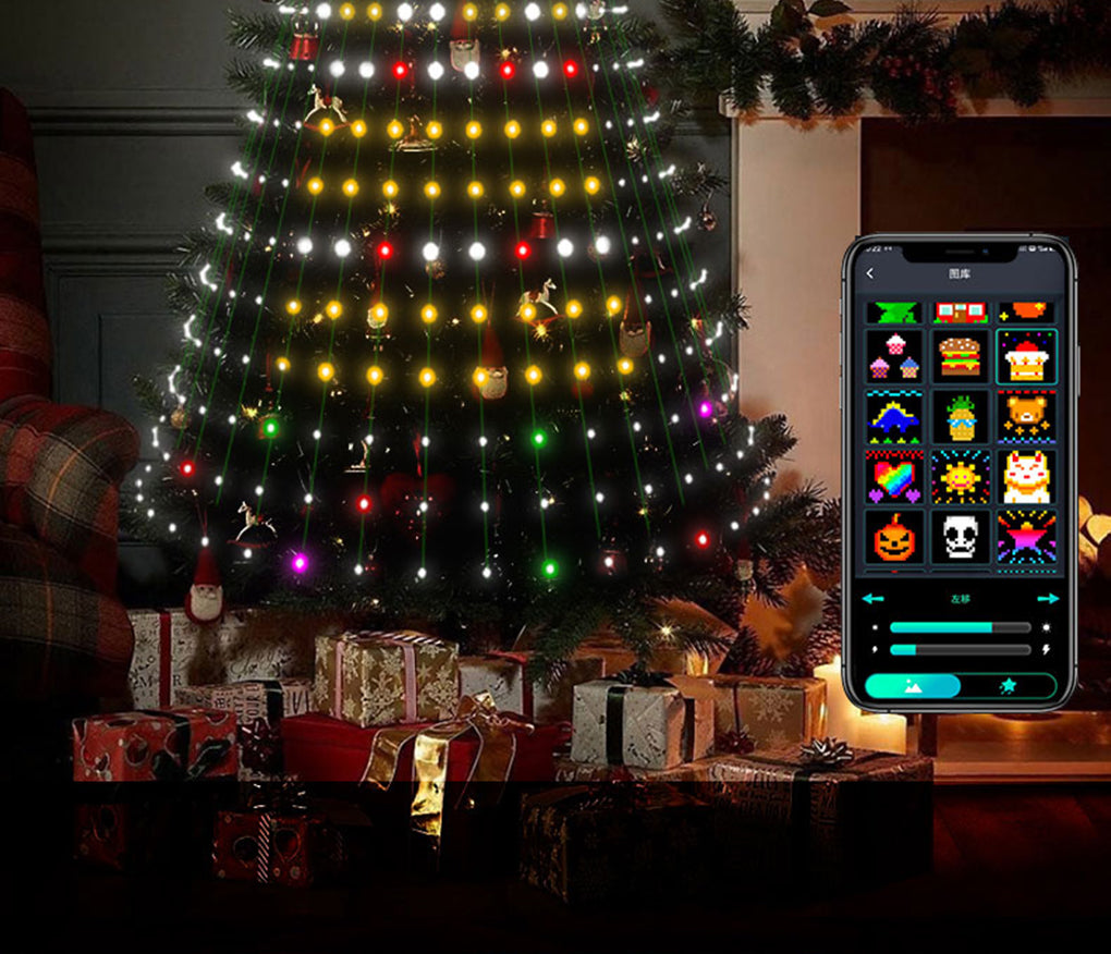 LuxFond RGB Christmas Tree Lighting with Built-in Rich Gallery 2