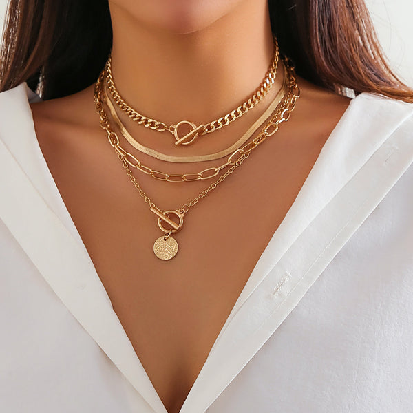 Best gold layering necklaces hotsell