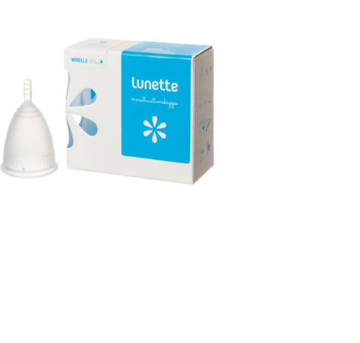 Lunette Clear Menstrual Cup_ Size 2 - 30ml