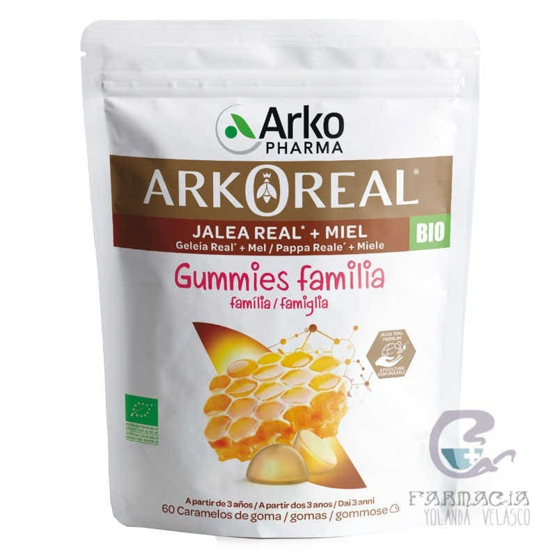 Arkoreal Royal Jelly+Bio Honey (x60 gummies)