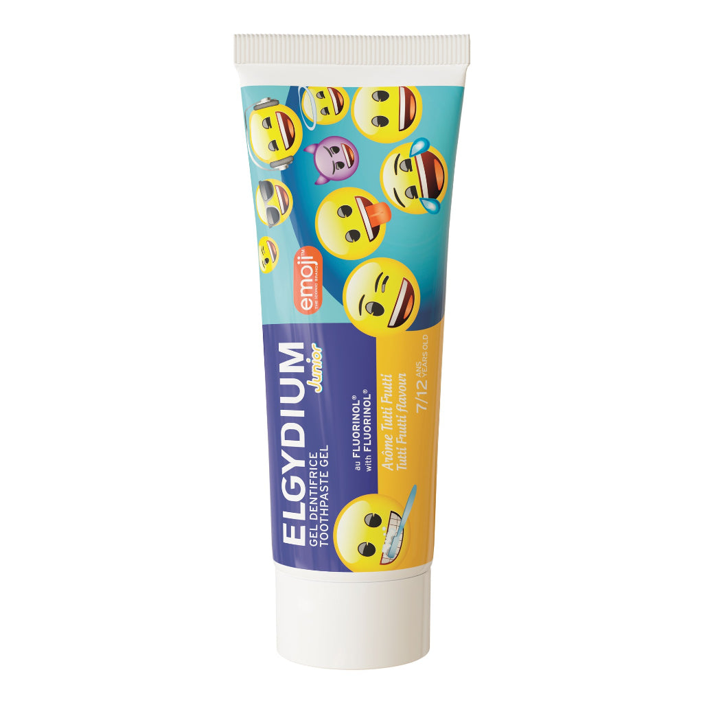 Elgydium Junior Toothpaste Gel Tutti-fruti Emoji - 50ml