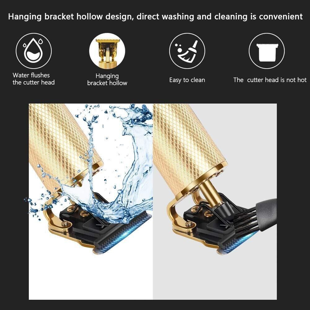 Professional Hair Clippers Cordless & Waterproof