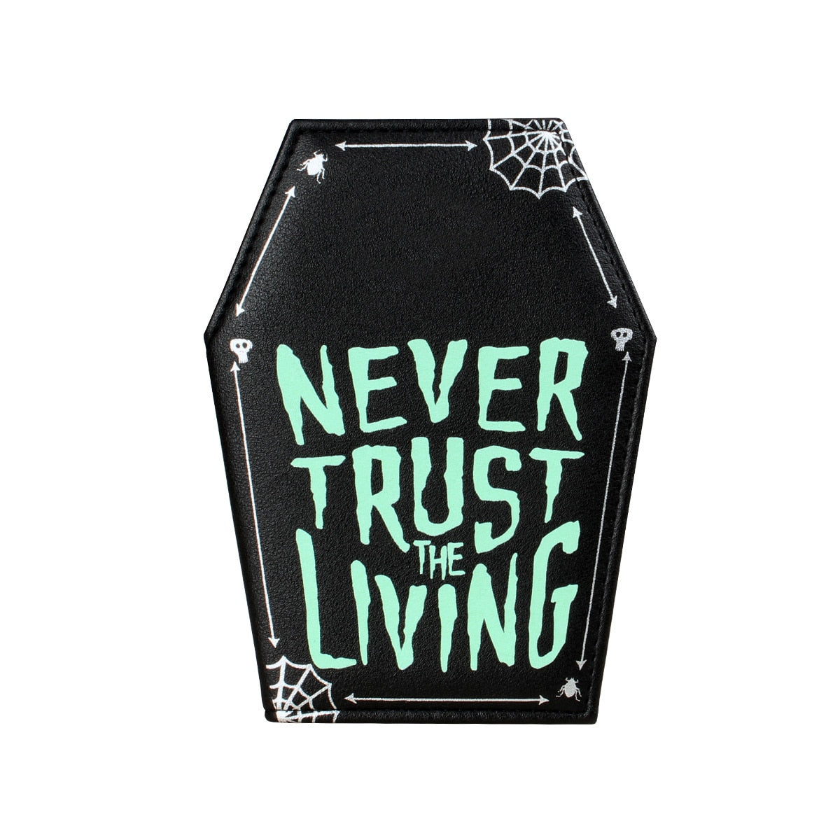 Never Trust The Living Glow-In-The-Dark Cardholder