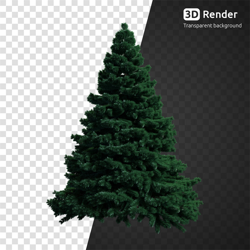 Illustration d'un sapin de Noël dessiné à la main - Vecteur - Téléchargement gratuit au format PNG/PSD/JPG