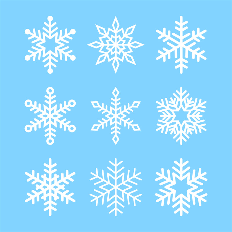 Flocon de neige – Décorations de Noël décoratives, vecteurs de neige – Téléchargement gratuit au format Png/PSD/JPG/AI