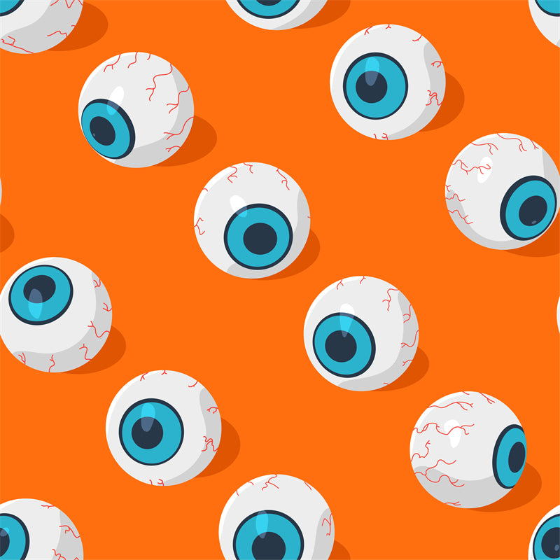 Illustration d'un globe oculaire dessiné à la main - Vecteur - Conception de logo - Yeux enflammés