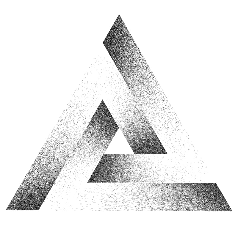 Modèle de logo graphique abstrait triangulaire - Fond d'écran publicitaire - Fond d'écran géométrique - Téléchargement gratuit au format PNG/PSD/JPG