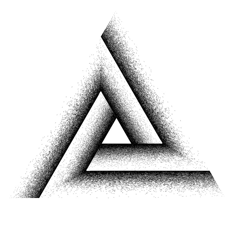 Modèle de logo graphique abstrait triangulaire - Fond d'écran publicitaire - Fond d'écran géométrique - Téléchargement gratuit au format PNG/PSD/JPG